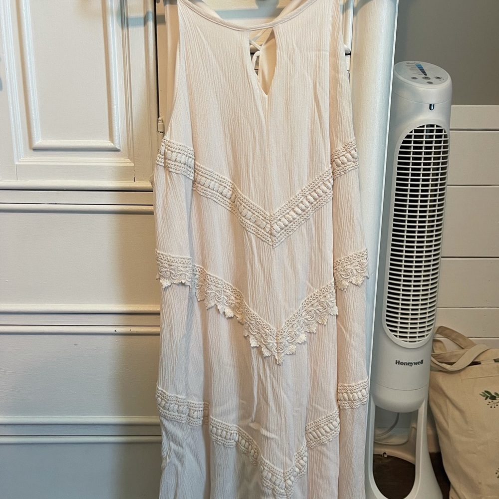 White summer dress